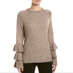 NWT Tan Sweater Long Sleeve Pullover By Love Token Color Beige Tan